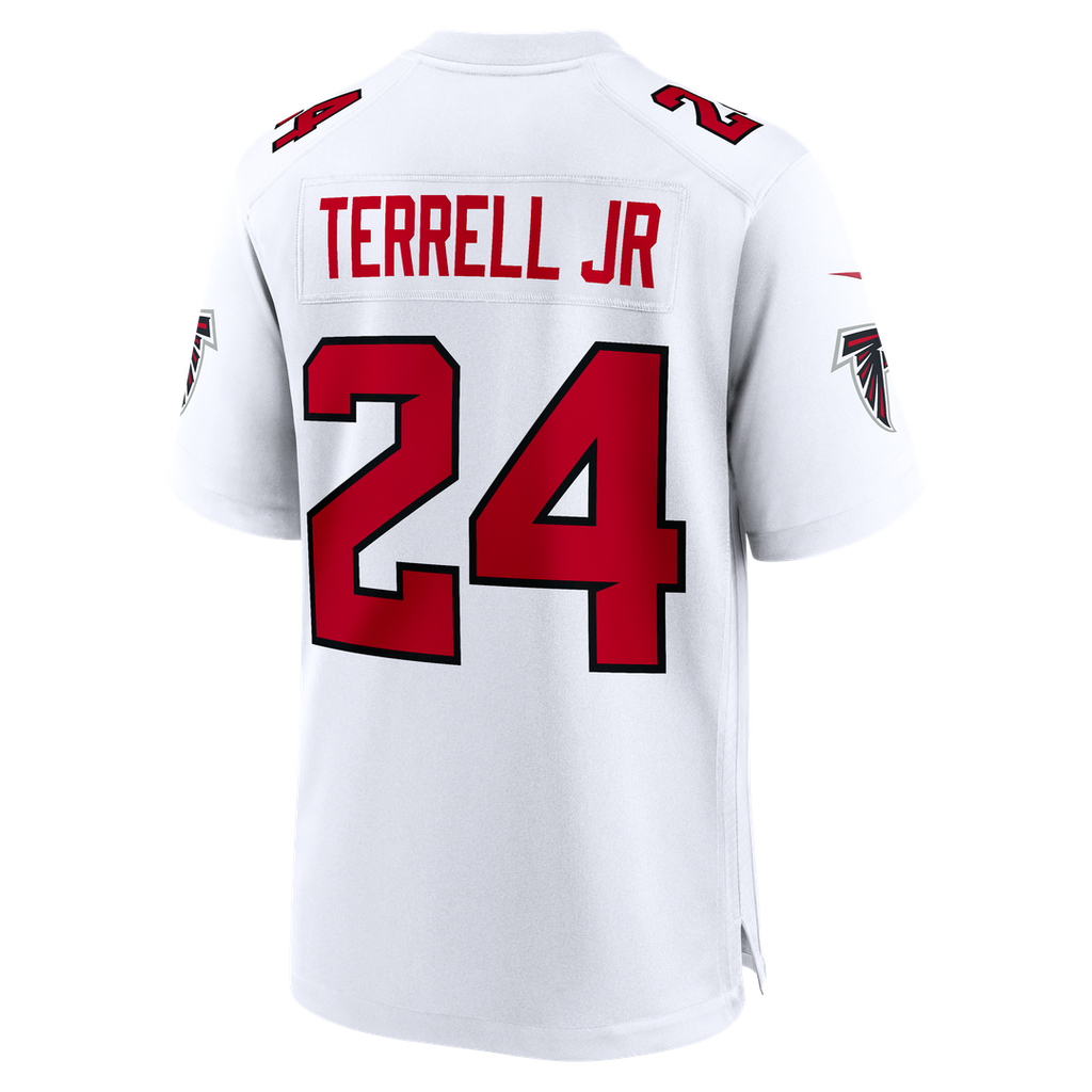 A.J. Terrell Atlanta Falcons Red Game Jersey