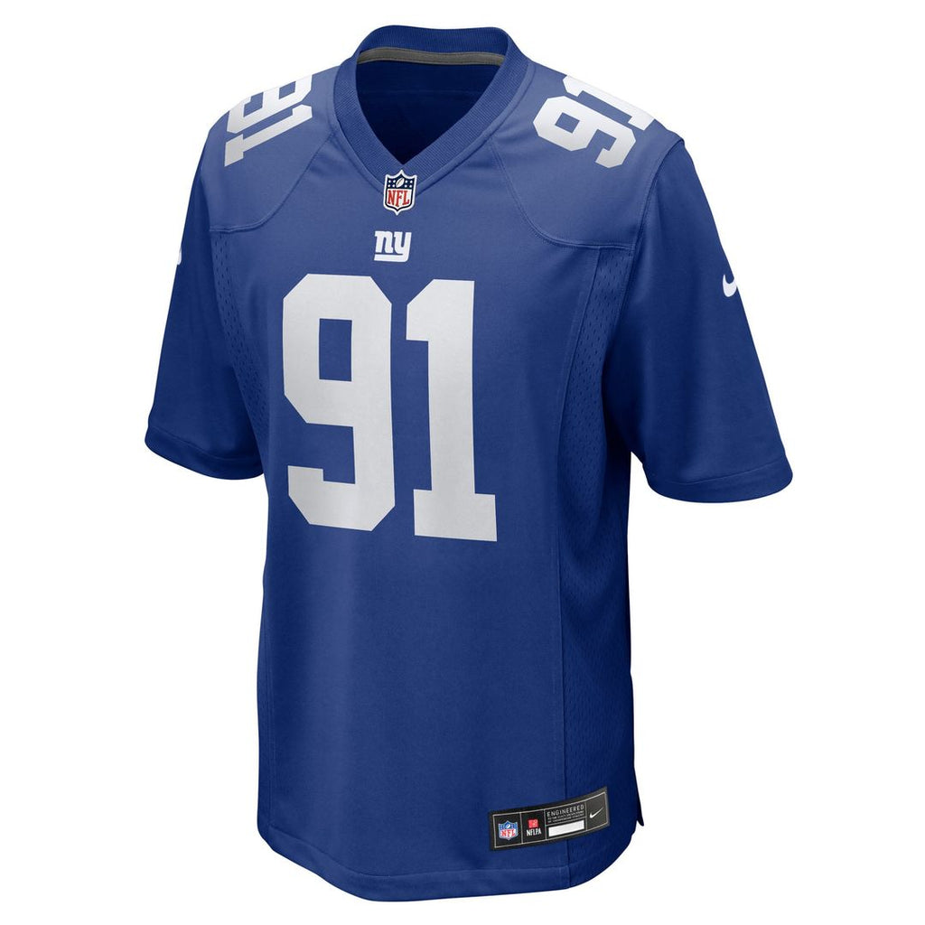 Darius Alexander New York Giants Royal Team Game Jersey