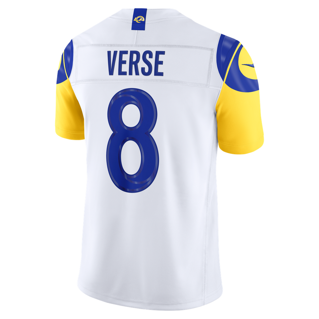 Jared Verse Los Angeles Rams White Vapor F.U.S.E. Stitched Limited Jersey