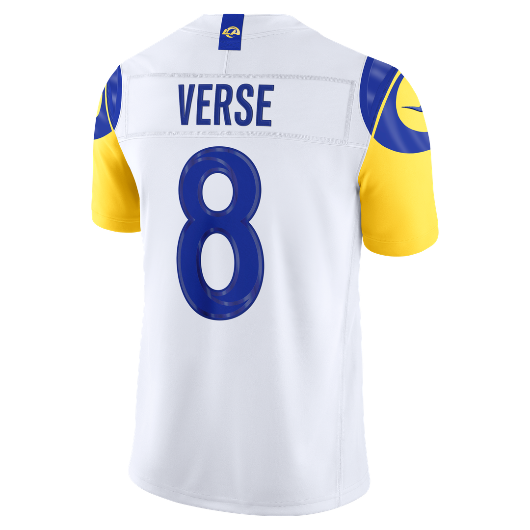 Jared Verse Los Angeles Rams White Vapor F.U.S.E. Stitched Limited Jersey