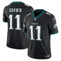A.J. Brown Philadelphia Eagles Black Alternate Vapor F.U.S.E. Limited Jersey
