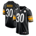 Jaylen Warren Pittsburgh Steelers Black Game Player Jersey