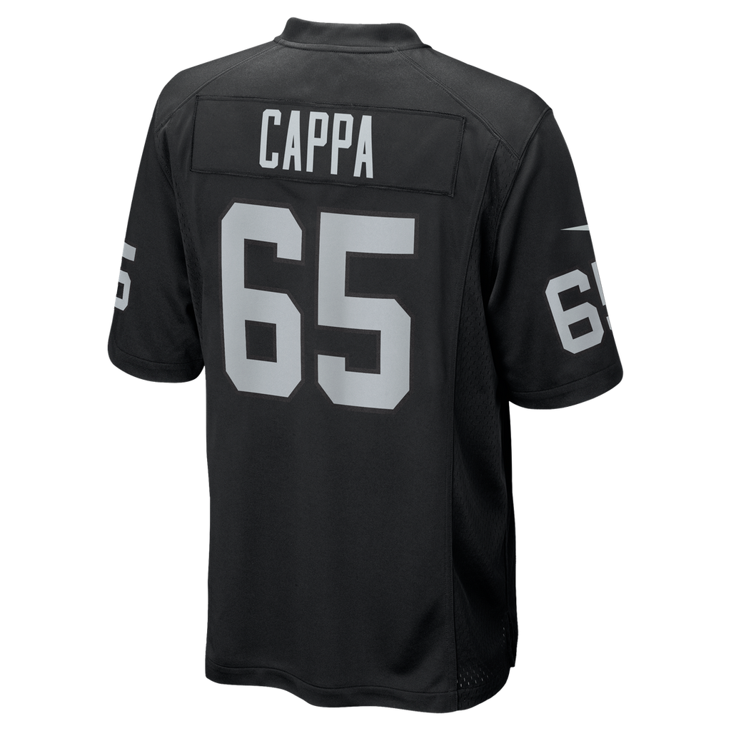 Alex Cappa Las Vegas Raiders Black Team Game Jersey