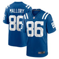 Will Mallory Indianapolis Colts Royal Team Game Jersey