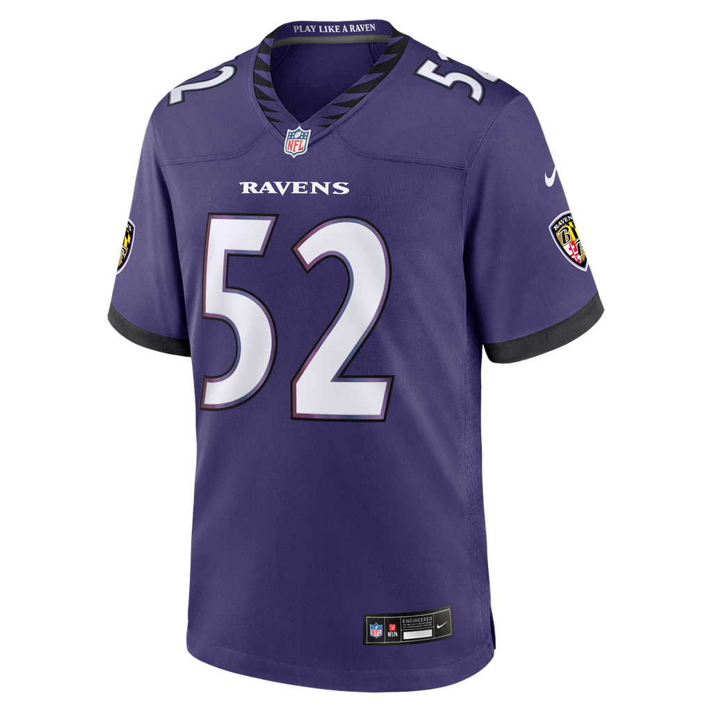 Ray Lewis Baltimore Ravens Purple Team Retired Player Game Jersey