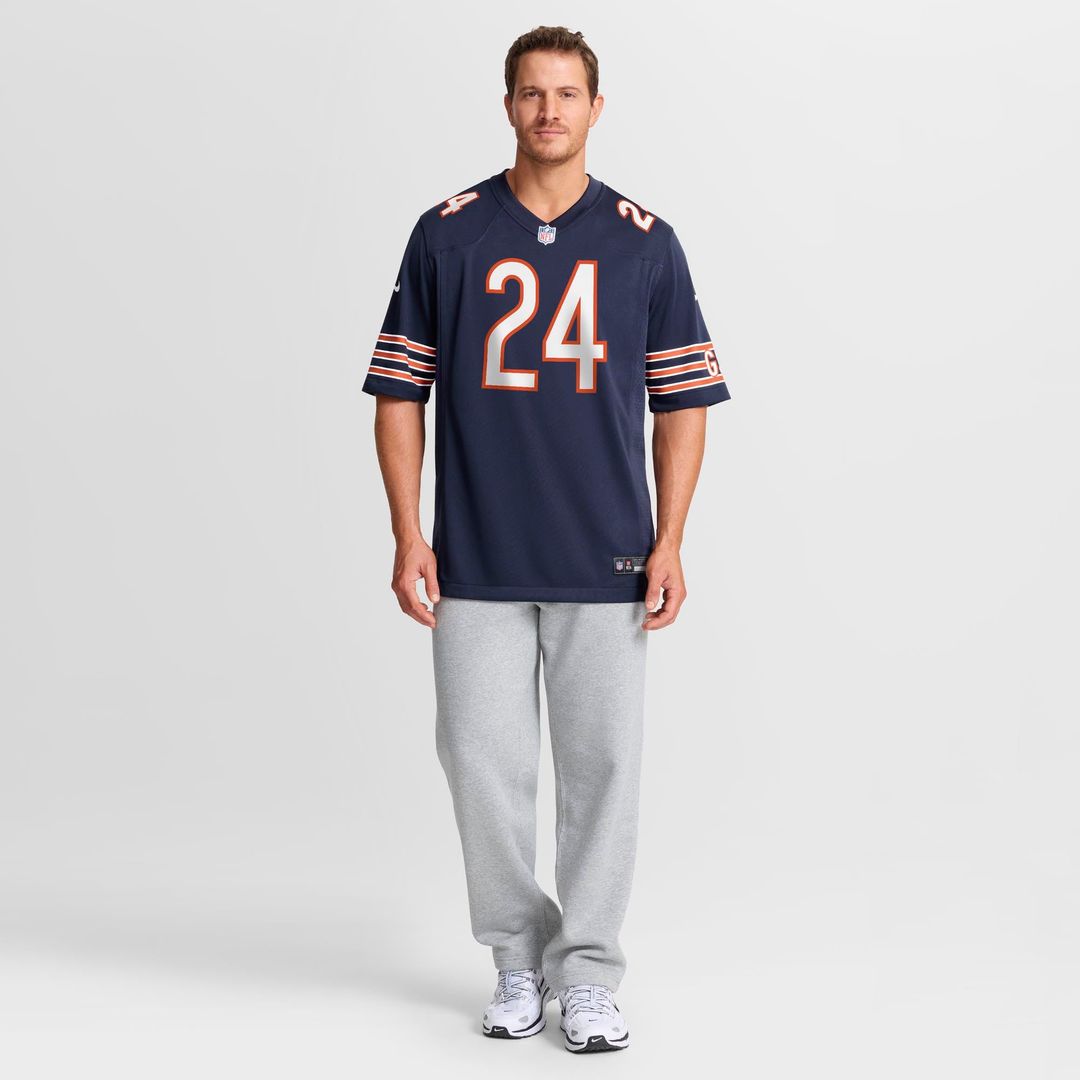 Malik Muhammad Chicago Bears Navy Team Game Jersey