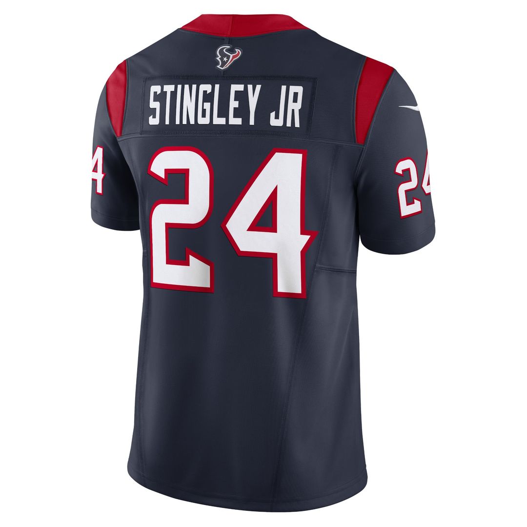 Derek Stingley Jr. Houston Texans Navy Vapor F.U.S.E. Limited Jersey