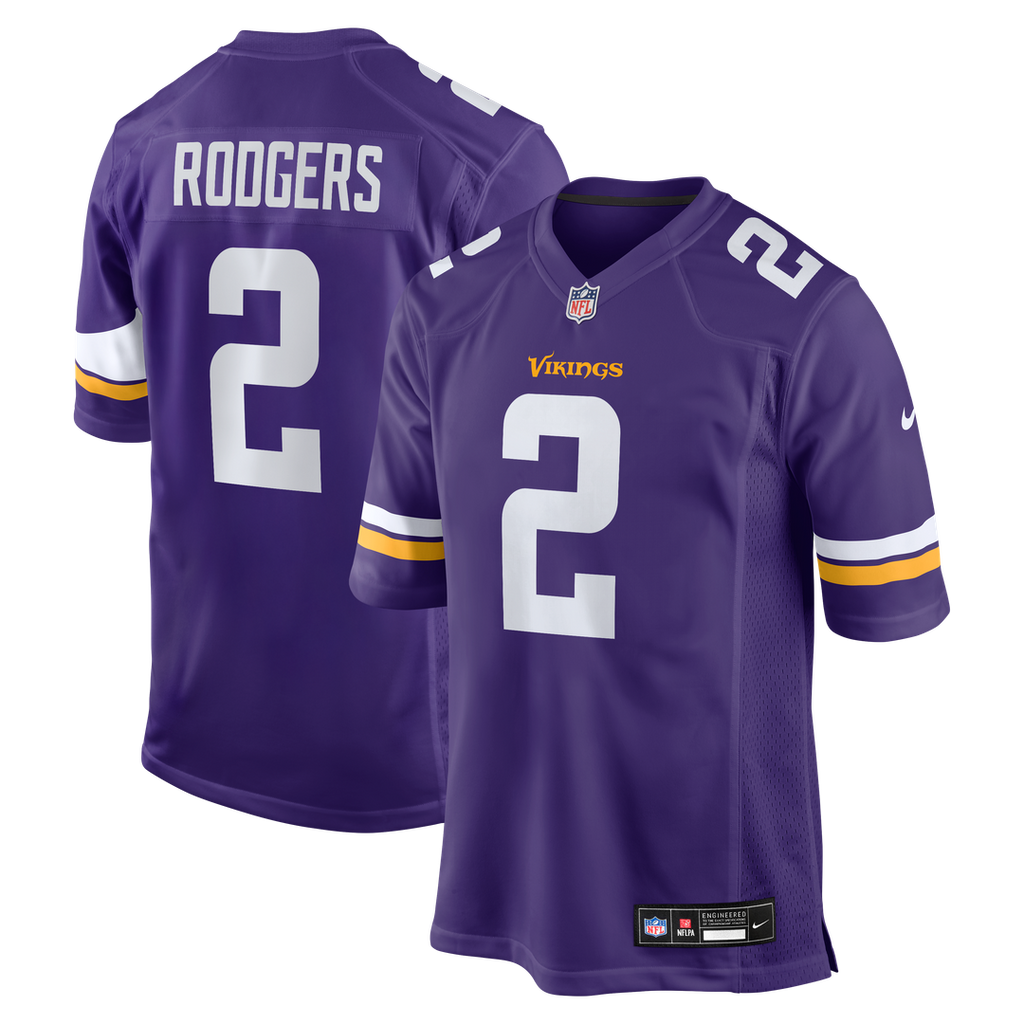 Isaiah Rodgers Minnesota Vikings Purple Team Game Jersey