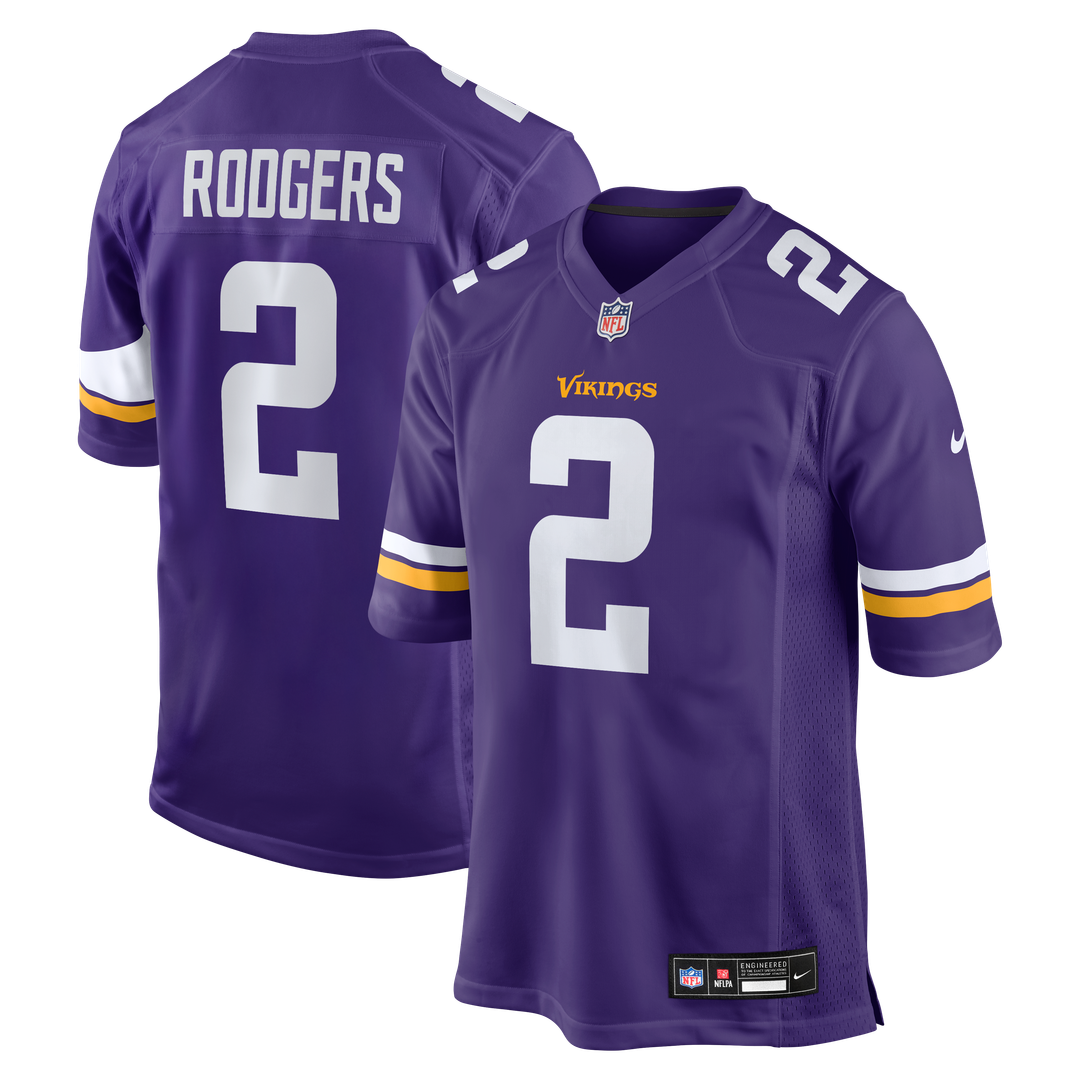 Isaiah Rodgers Minnesota Vikings Purple Team Game Jersey
