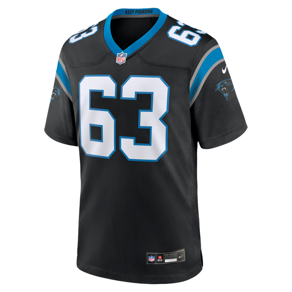 Rasheed Walker Carolina Panthers Black Team Game Jersey