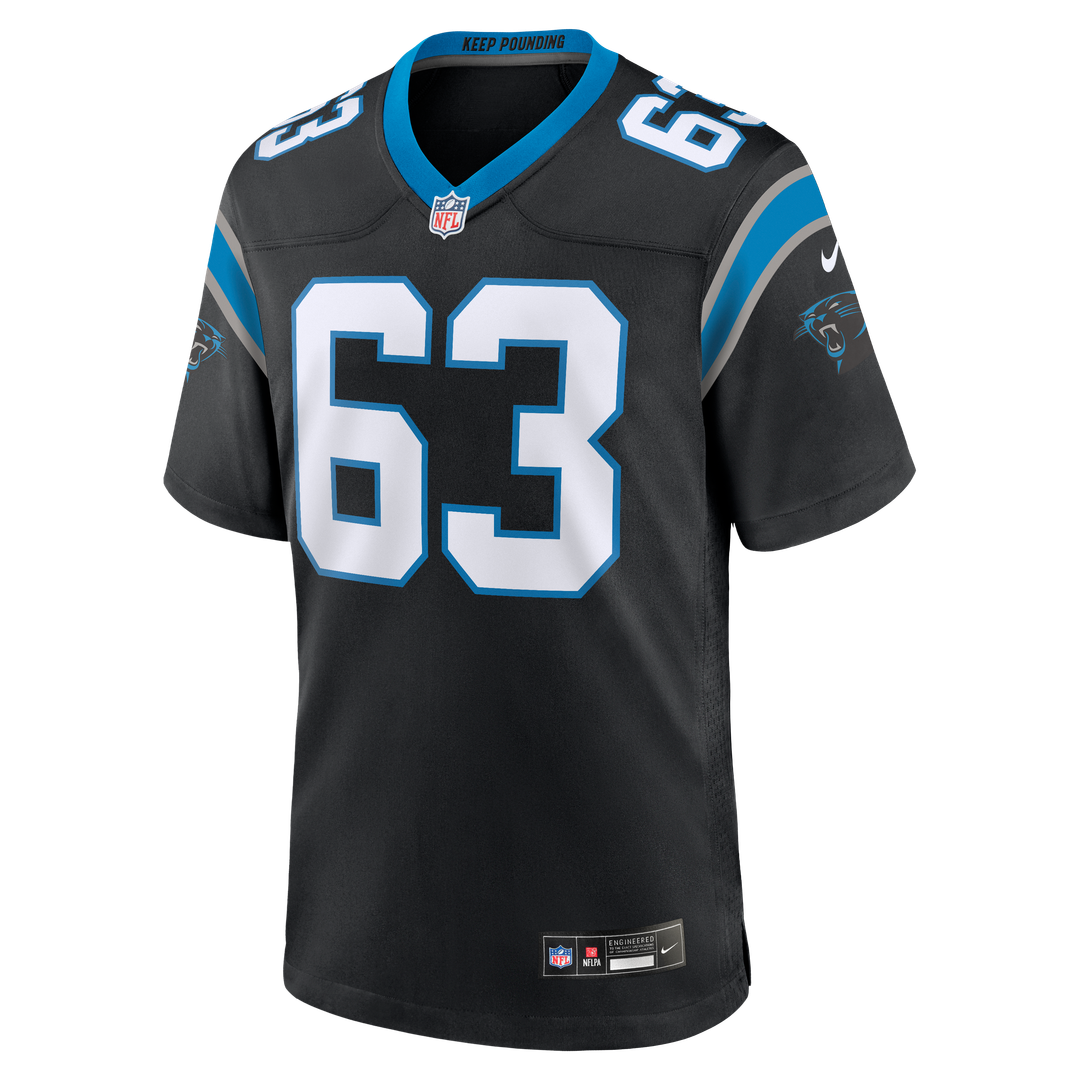 Rasheed Walker Carolina Panthers Black Team Game Jersey