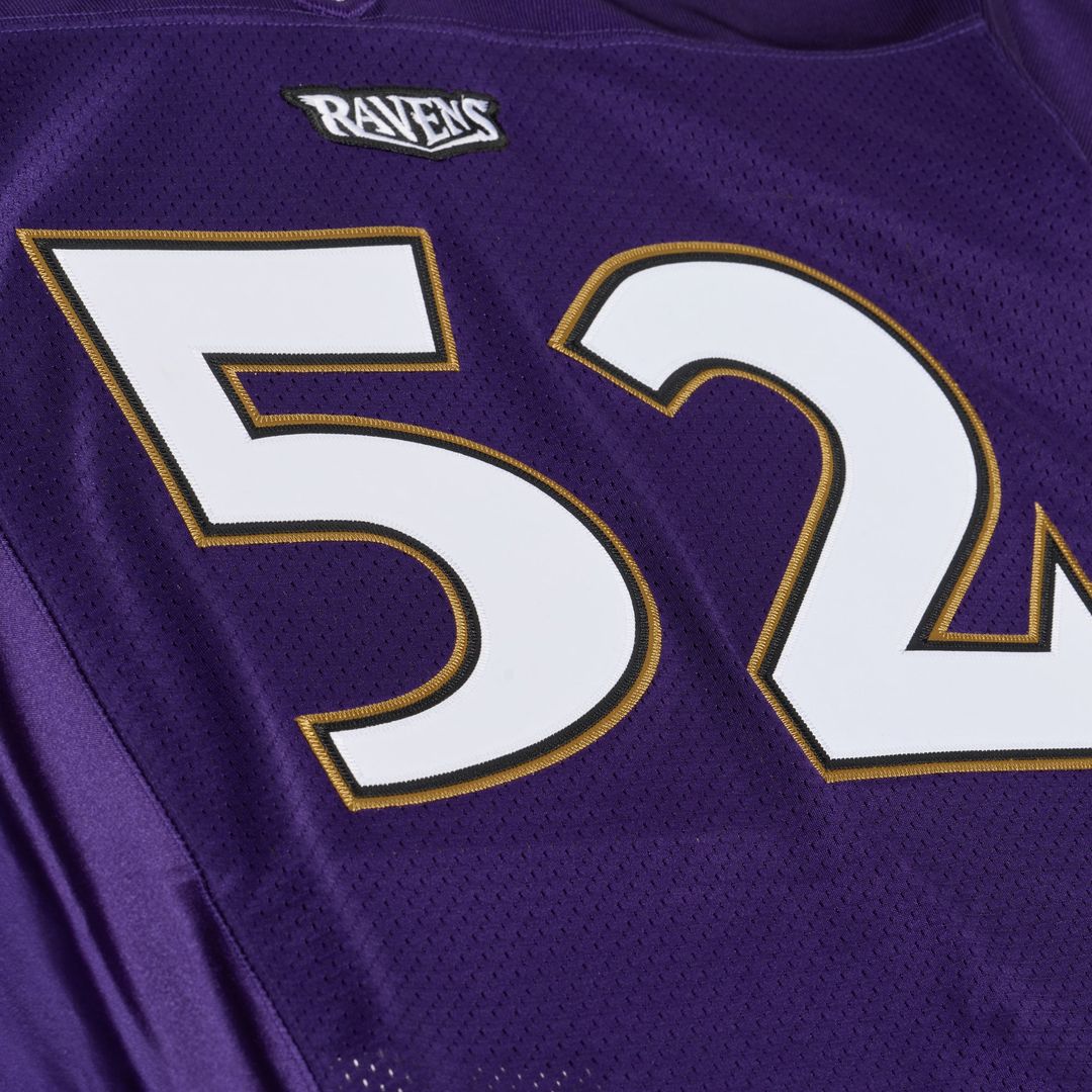 Ray Lewis Baltimore Ravens Purple 1996 Authentic Throwback Jersey