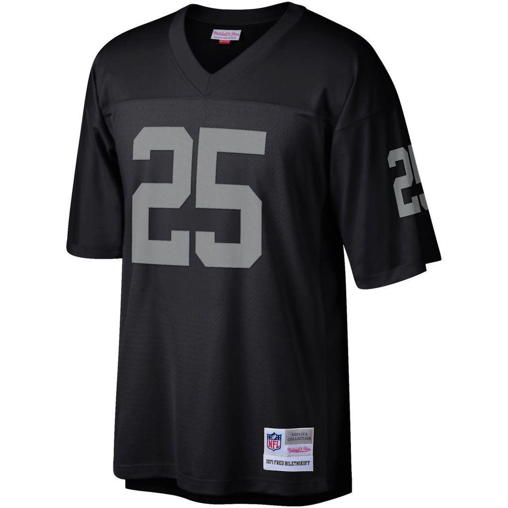 Fred Biletnikoff Las Vegas Raiders Black Legacy Replica Jersey