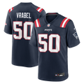 Mike Vrabel New England Patriots Navy Game Retired Player Jersey