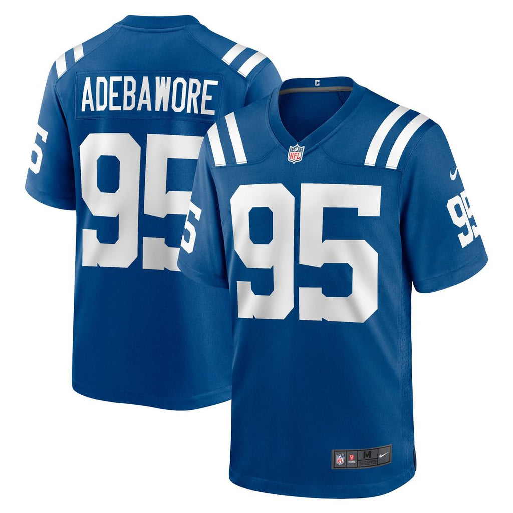 Adetomiwa Adebawore Indianapolis Colts Royal Team Game Jersey