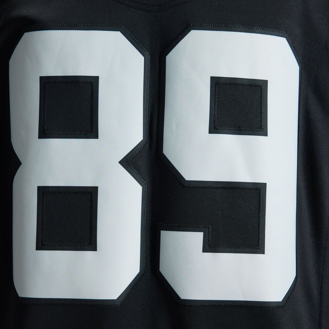 Brock Bowers Las Vegas Raiders White Vapor F.U.S.E. Stitched Limited Jersey