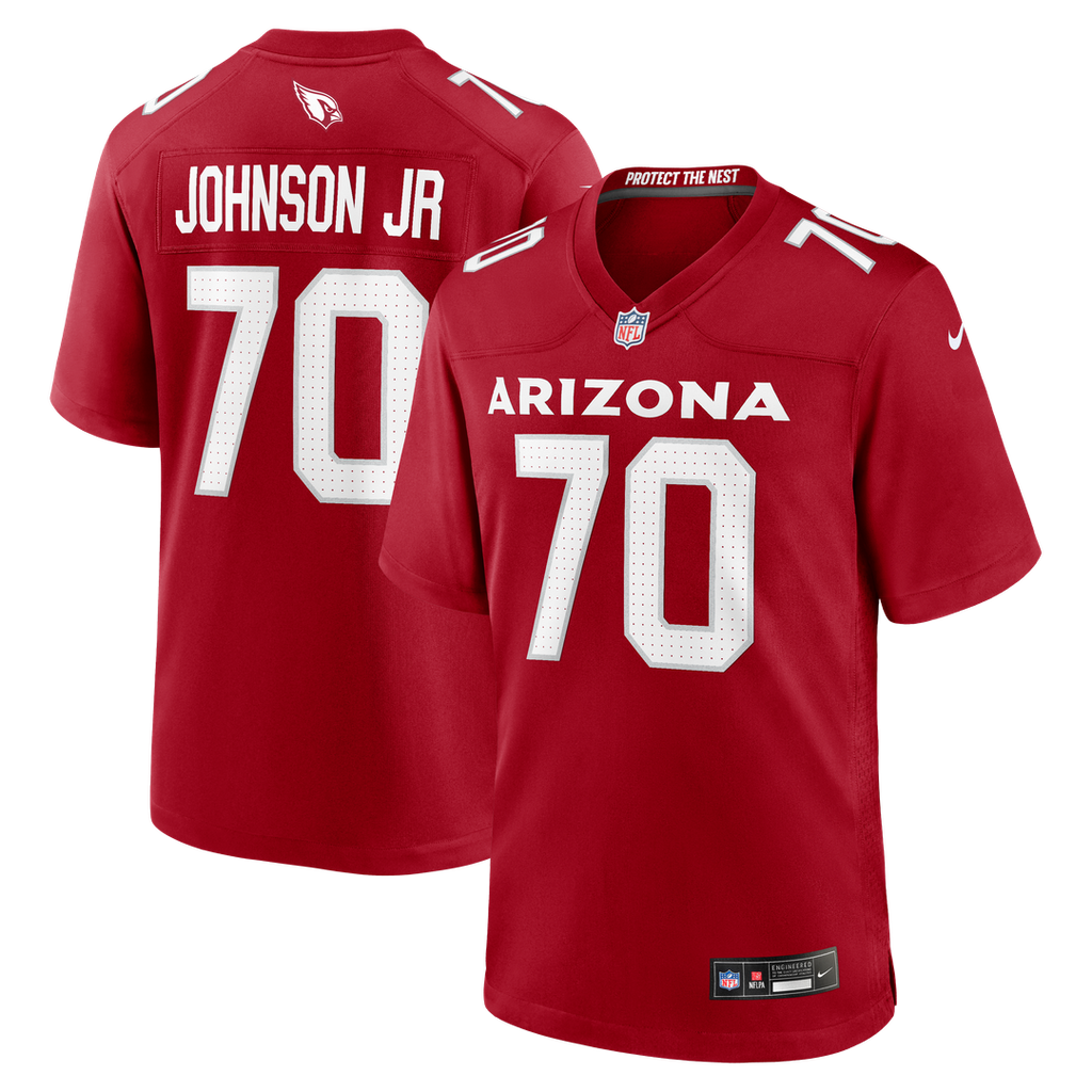 Paris Johnson Jr. Arizona Cardinals Cardinal Game Jersey