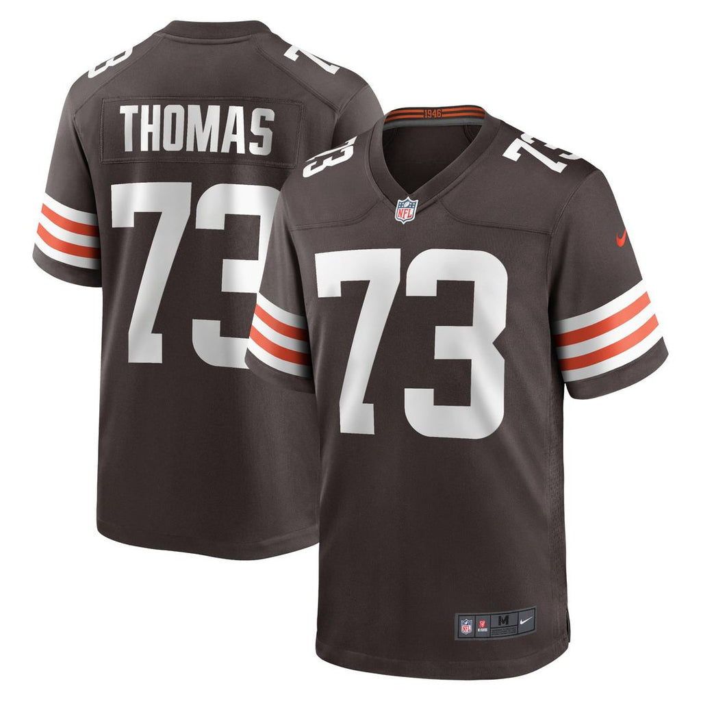 Joe Thomas Cleveland Browns Brown Retired Player Game Jersey