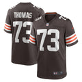 Joe Thomas Cleveland Browns Brown Retired Player Game Jersey