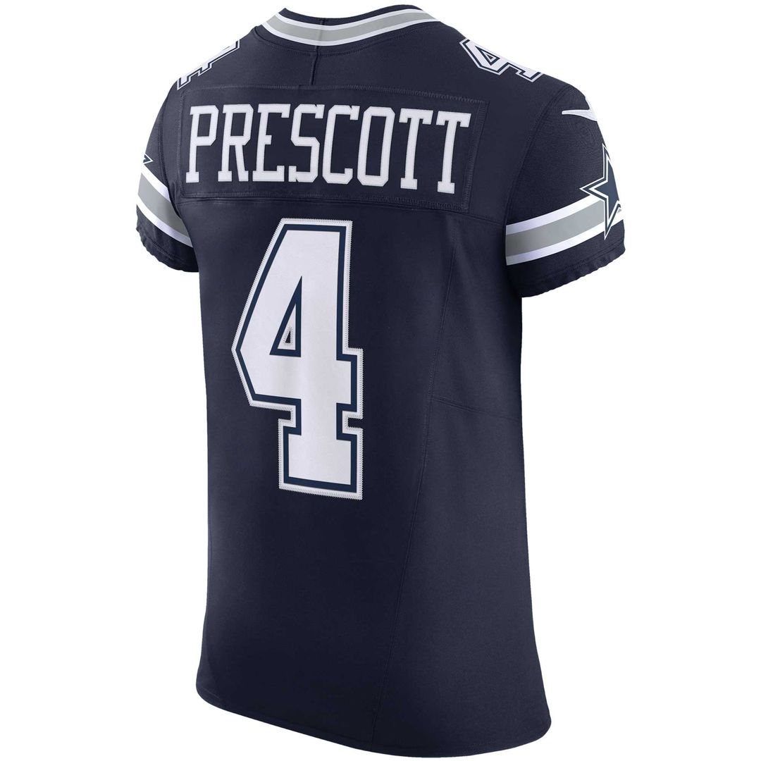 Dak Prescott Dallas Cowboys Navy Team Vapor F.U.S.E. Elite Jersey