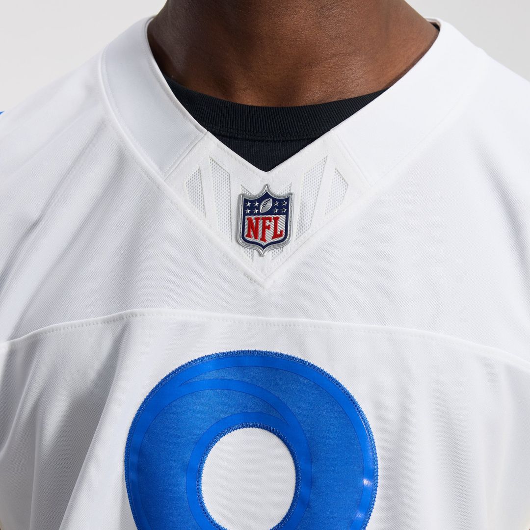 Jared Verse Los Angeles Rams White Vapor F.U.S.E. Stitched Limited Jersey