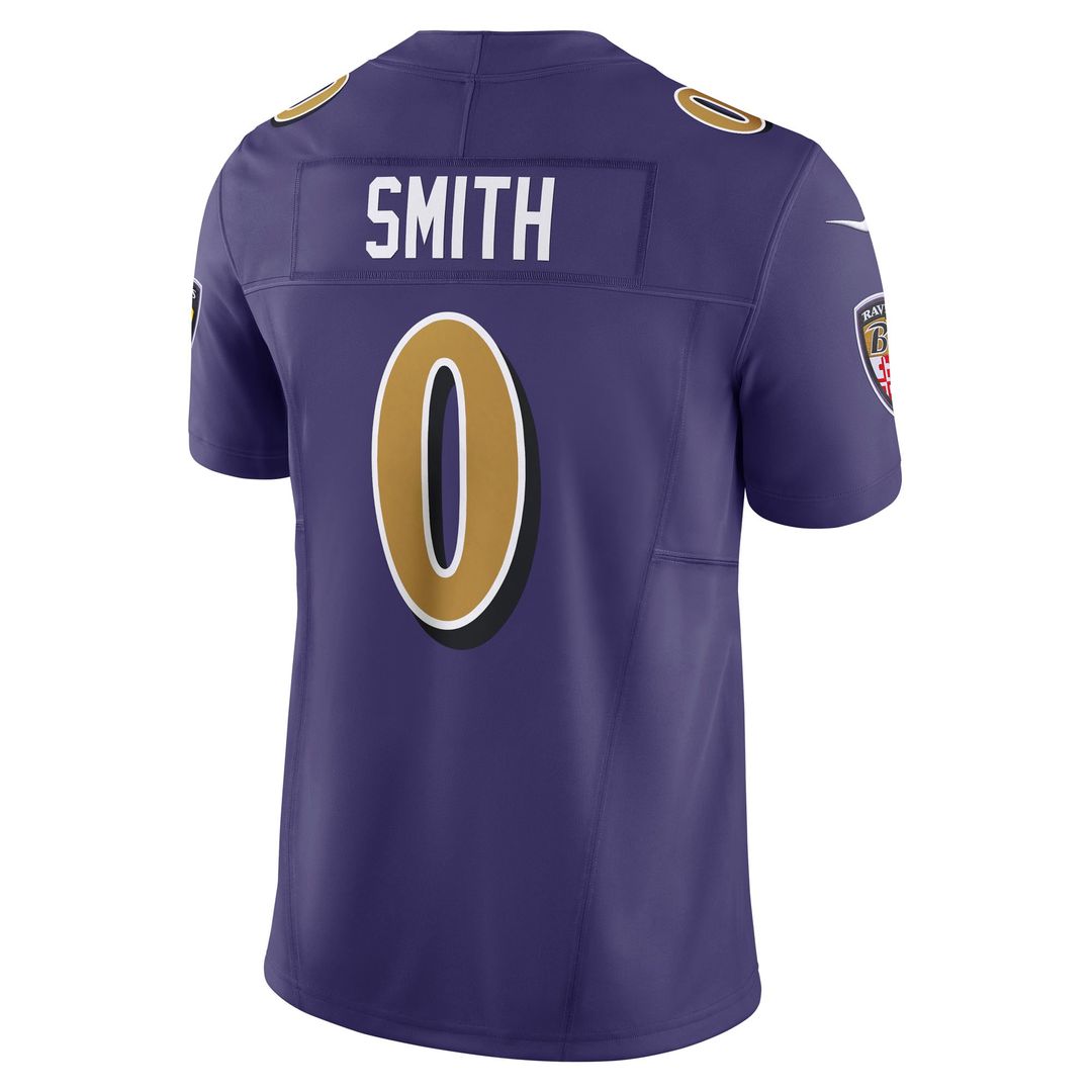 Roquan Smith Baltimore Ravens Purple Alternate 2 Vapor F.U.S.E. Limited Jersey