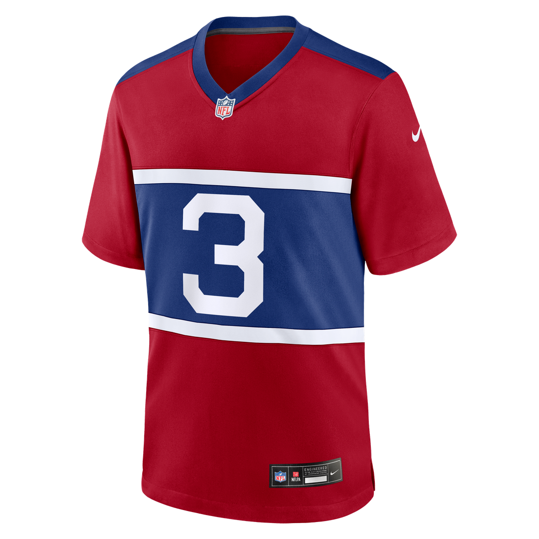 Abdul Carter New York Giants White Game Jersey