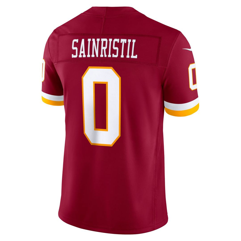 Mike Sainristil Washington Commanders Burgundy Team Vapor F.U.S.E. Stitched Limited Jersey