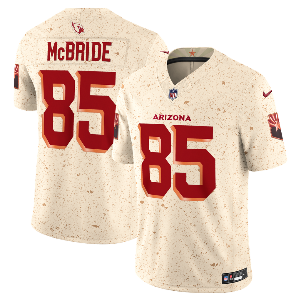 Trey McBride Arizona Cardinals Natural Rivalries Collection Stitched Limited Jersey