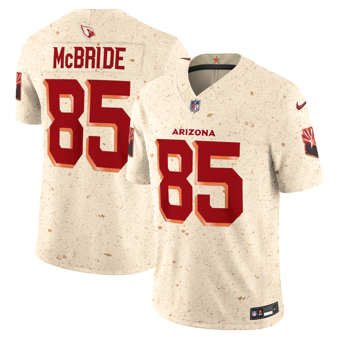 Trey McBride Arizona Cardinals Natural Rivalries Collection Stitched Limited Jersey