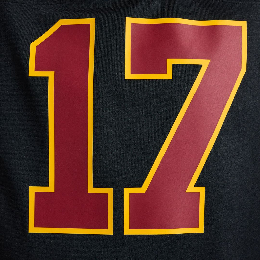 Terry McLaurin Washington Commanders Hail Raiser Black Alternate Game Jersey