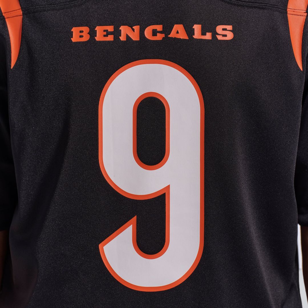 Joe Burrow Cincinnati Bengals Black Player Game Jersey