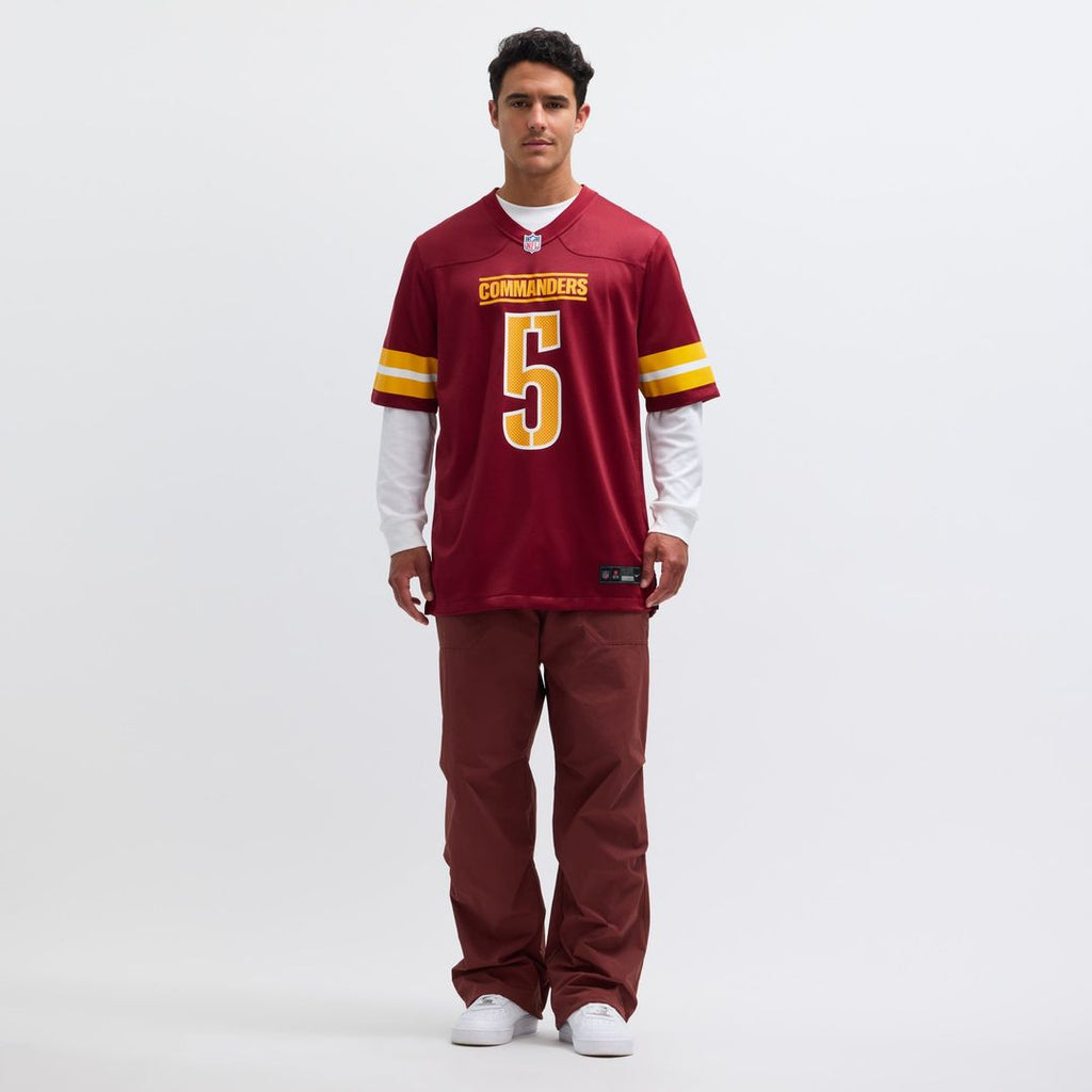 Jayden Daniels Washington Commanders Burgundy Player Game Jersey