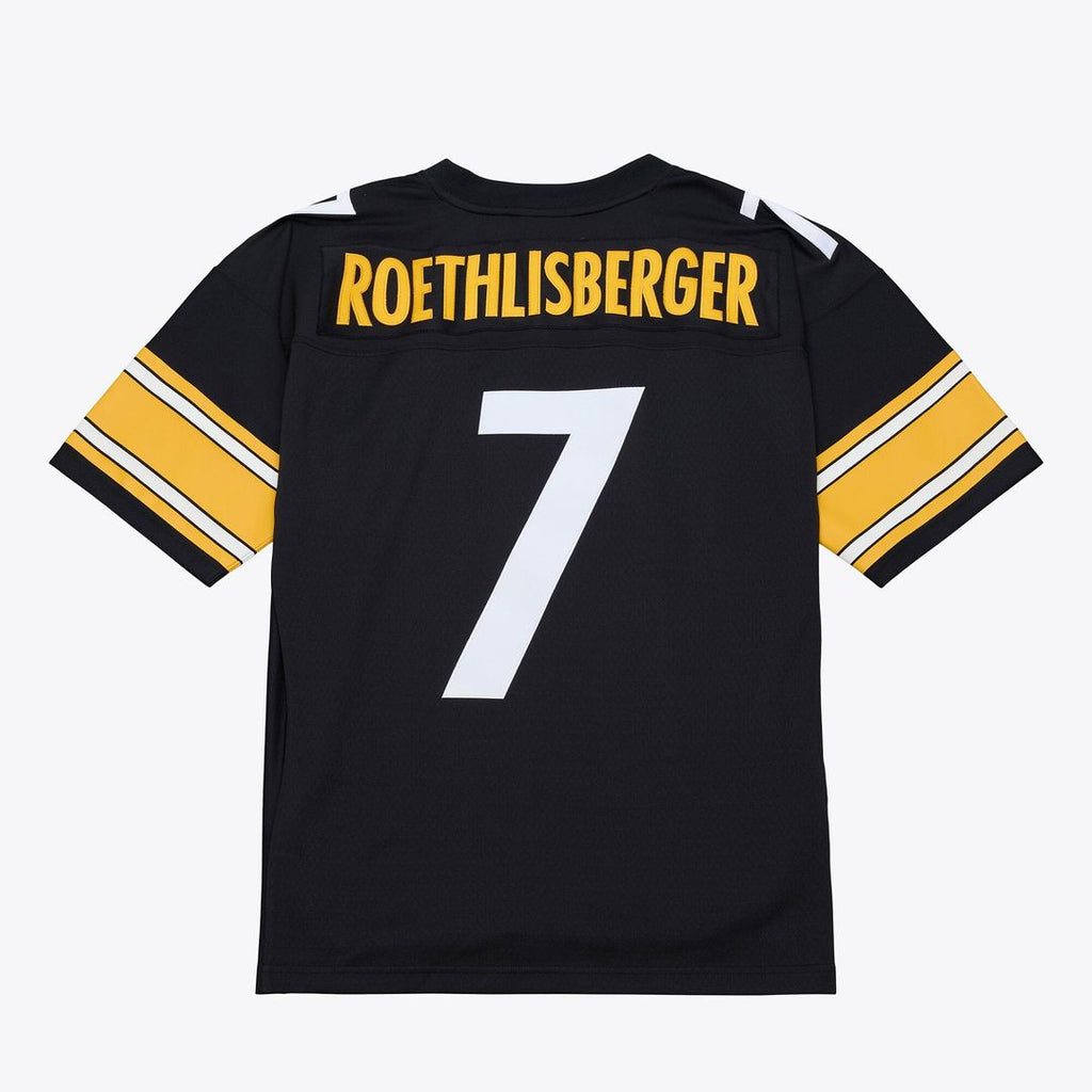 Ben Roethlisberger Pittsburgh Steelers Black 2004 Big & Tall Legacy Retired Player Jersey