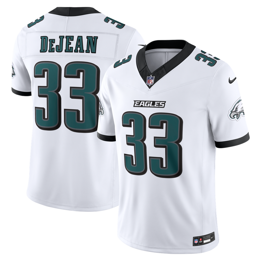 Cooper DeJean Philadelphia Eagles White Vapor F.U.S.E. Stitched Limited Jersey
