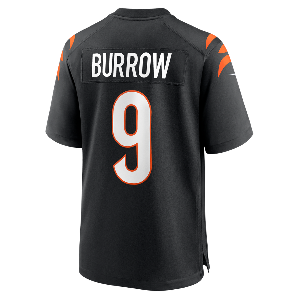 Joe Burrow Cincinnati Bengals Orange Alternate Game Jersey