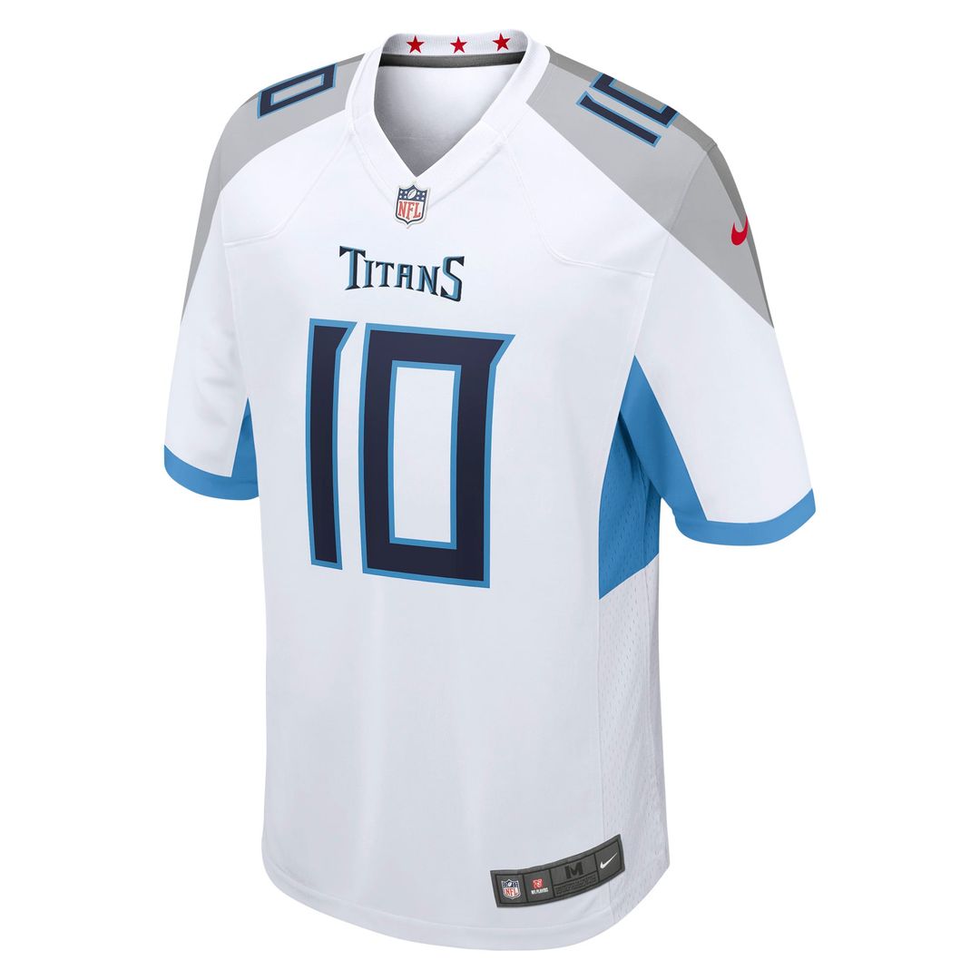 Vince Young Tennessee Titans White Retired Player Game Jersey