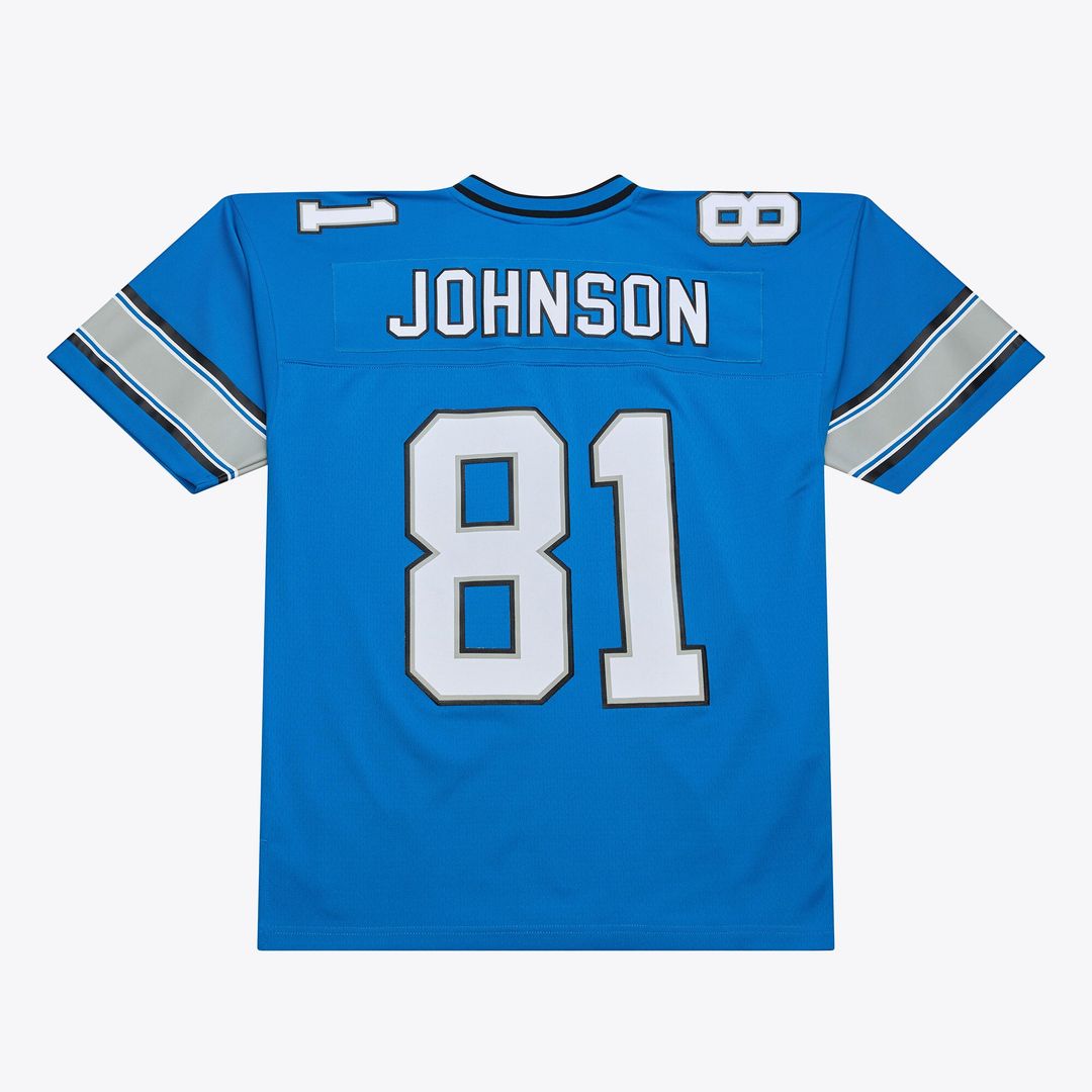 Calvin Johnson Detroit Lions Blue 2007 Legacy Replica Jersey