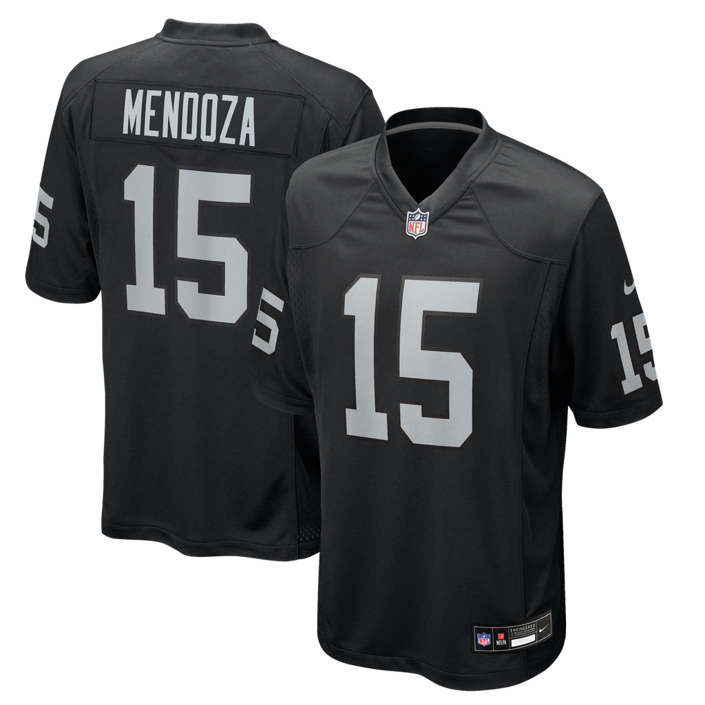 Fernando Mendoza Las Vegas Raiders Black Team Game Jersey