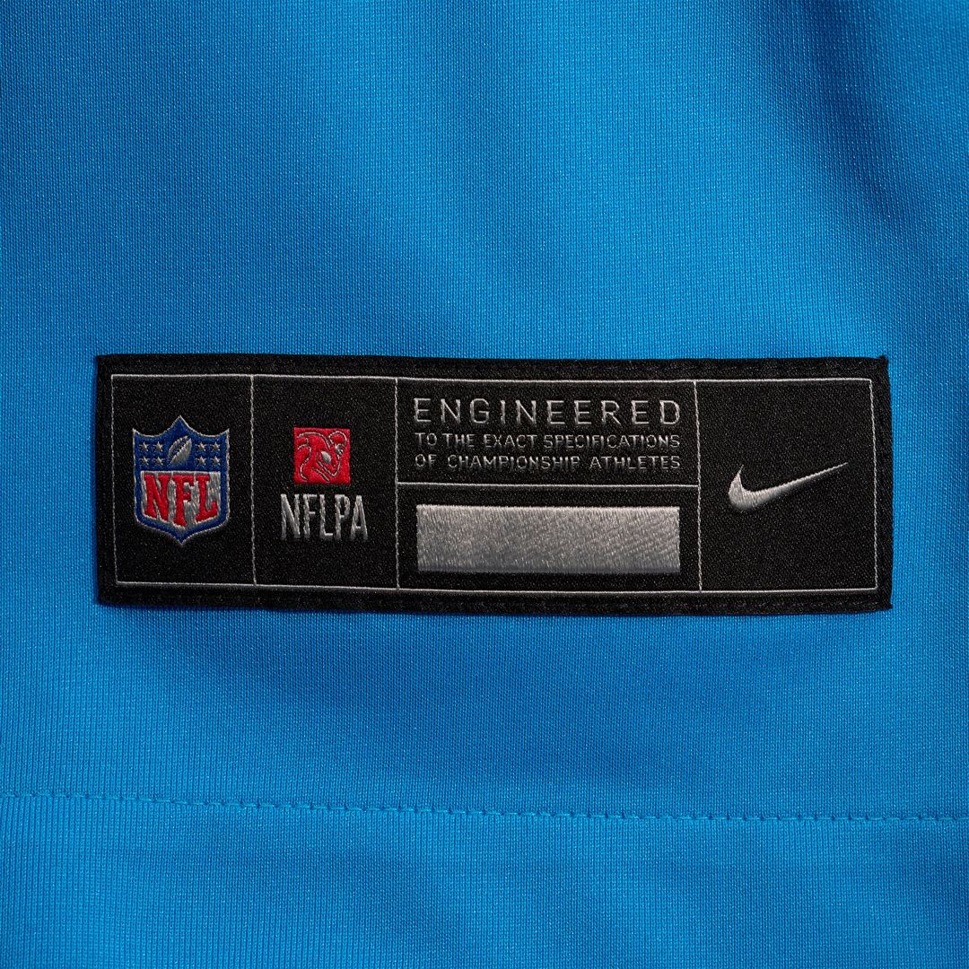 Chuba Hubbard Carolina Panthers Black Team Game Jersey