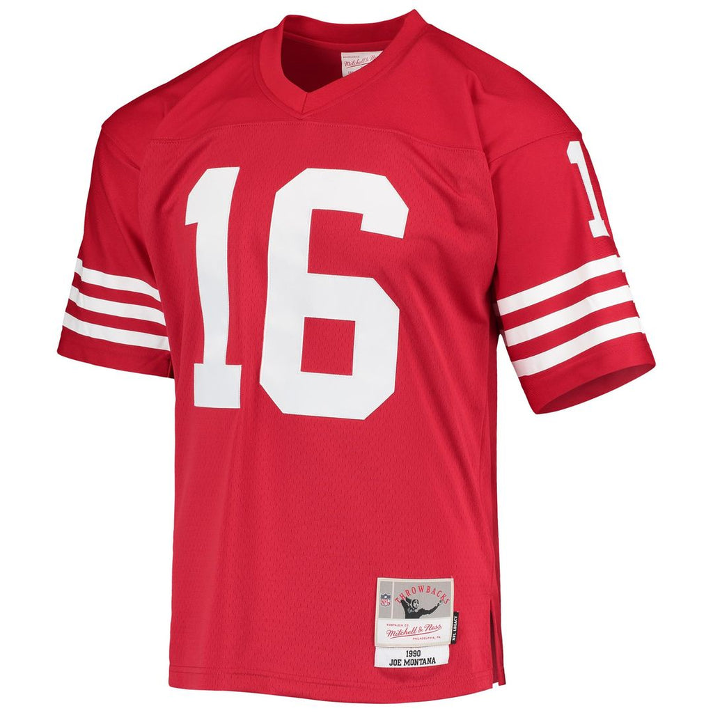 Joe Montana San Francisco 49ers White 1990 Legacy Replica Jersey
