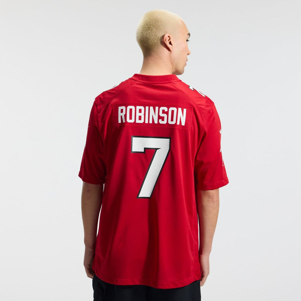 Bijan Robinson Atlanta Falcons White Game Jersey