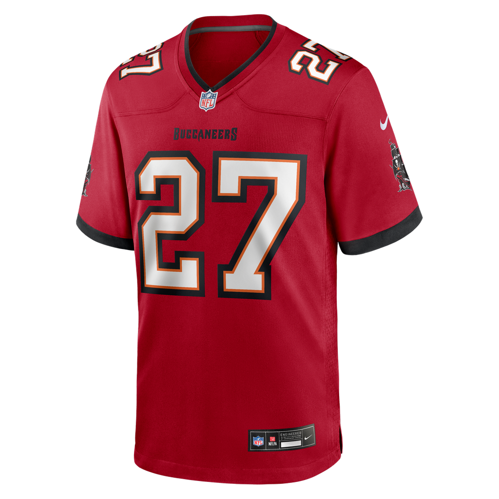 Zyon McCollum Tampa Bay Buccaneers Red Game Player Jersey