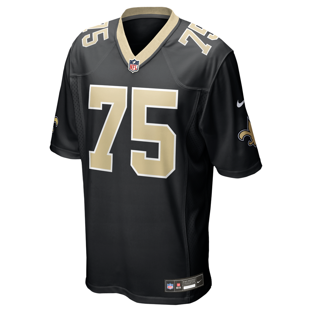 Taliese Fuaga New Orleans Saints Black Game Jersey