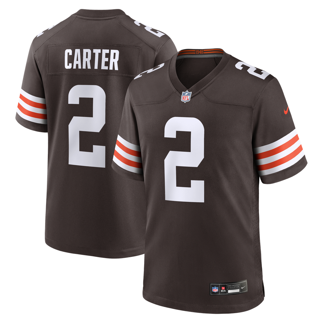 DeAndre Carter Cleveland Browns Brown Team Game Jersey
