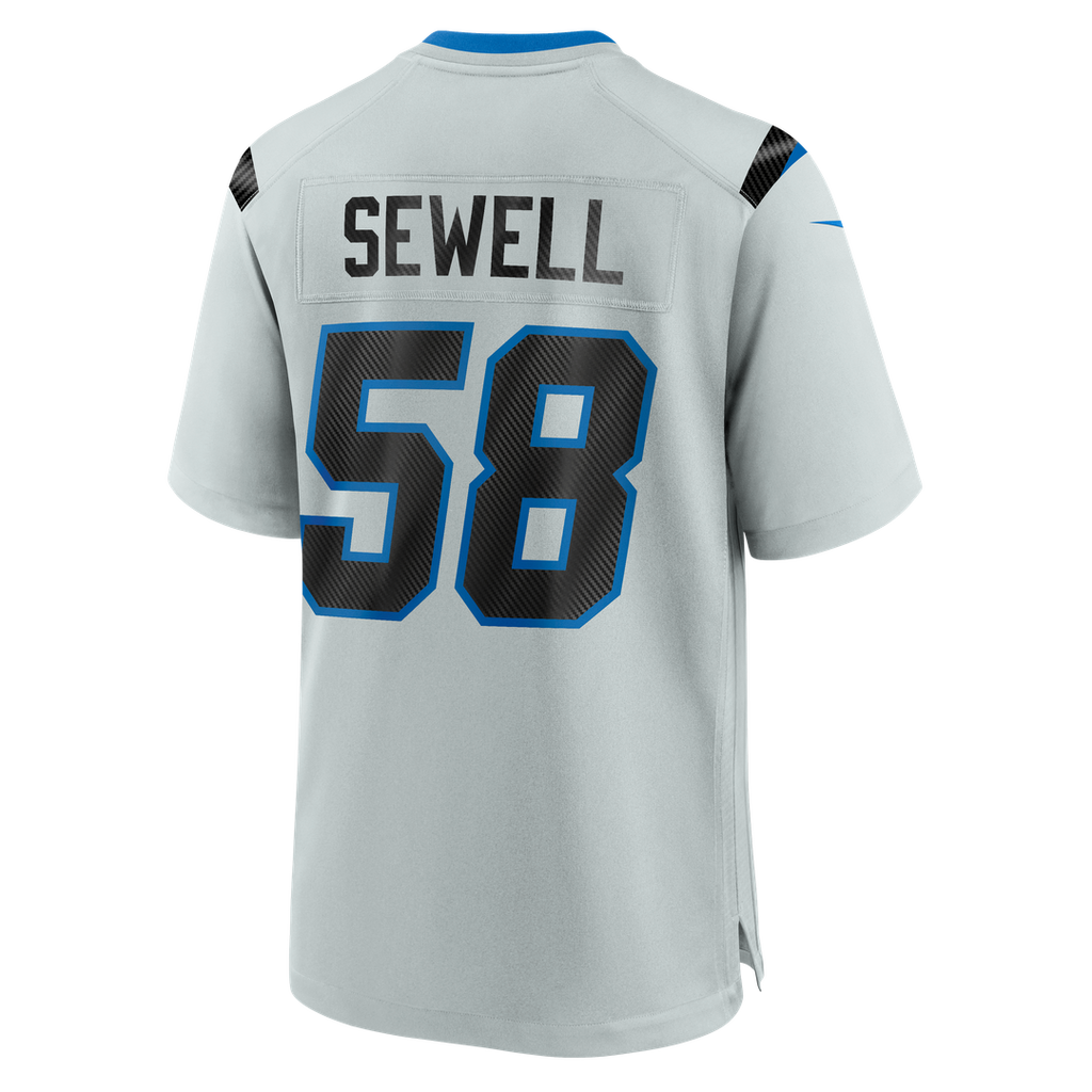 Penei Sewell Detroit Lions Silver 2026 Rivalries Collection Game Jersey