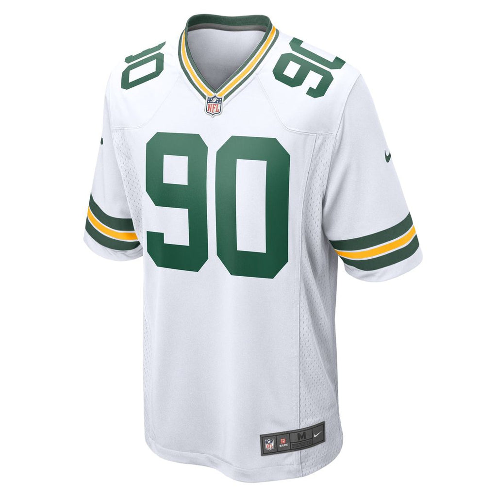 Lukas Van Ness Green Bay Packers White Game Jersey