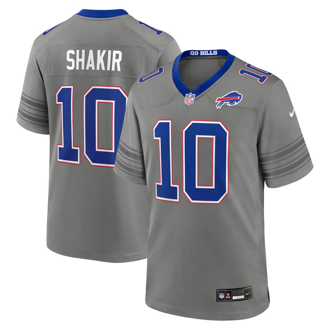 Khalil Shakir Buffalo Bills Royal Game Jersey