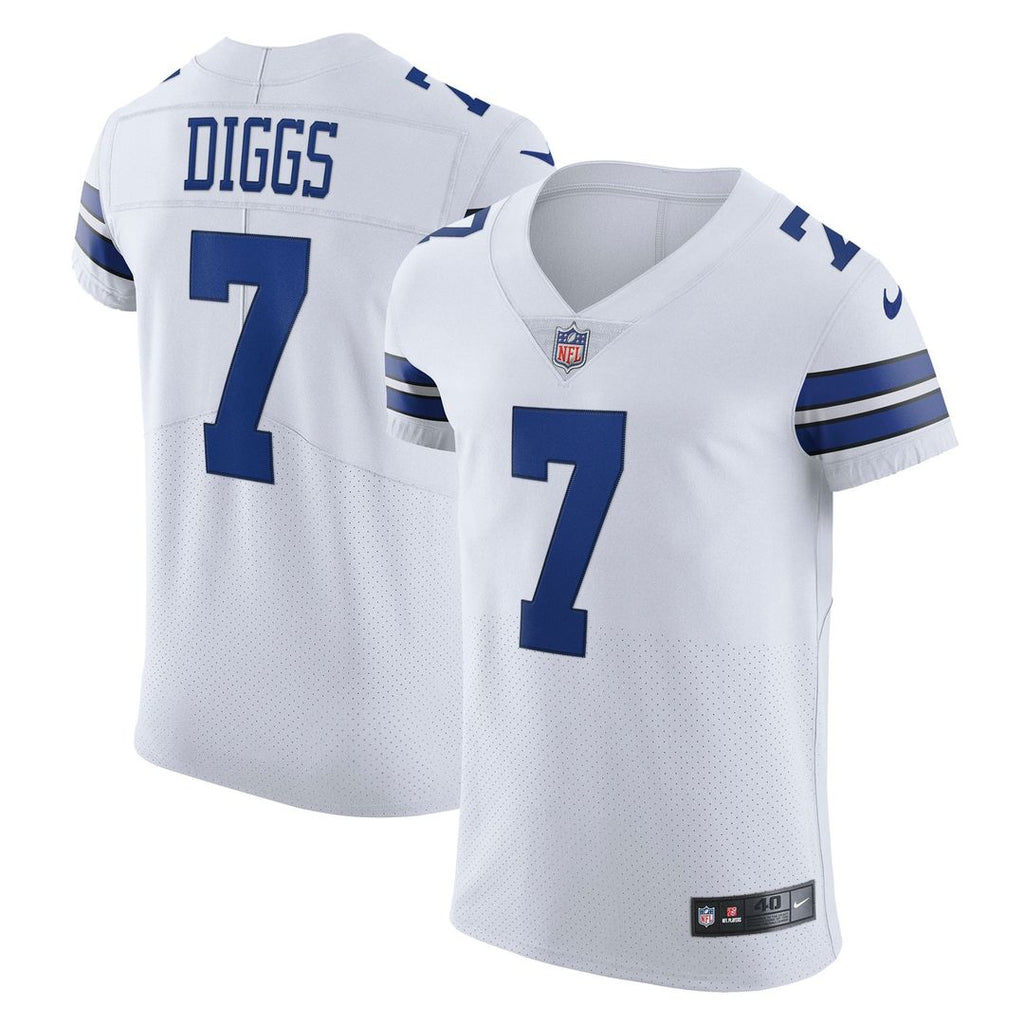 Trevon Diggs Dallas Cowboys White Vapor Elite Jersey