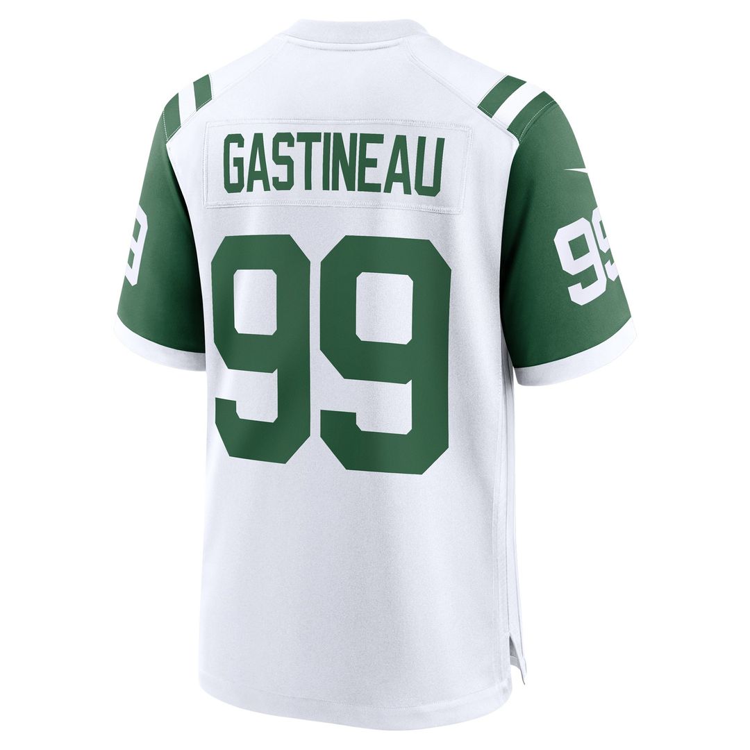 Mark Gastineau New York Jets White Retired Player Alternate Game Jersey